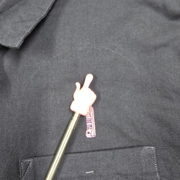 Lululemon All Town Buttondown Shirt Mens XL Blue Button Up Long Sleeve Logo - Picture 7 of 12